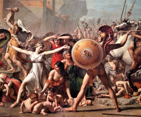 Louvre : the Sabines